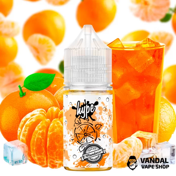 ЖИДКОСТЬ hype - Mandarin 30 мл 35 мг НА СОЛЕВОМ НИКОТИНЕ СО ВКУСОМ мандарина