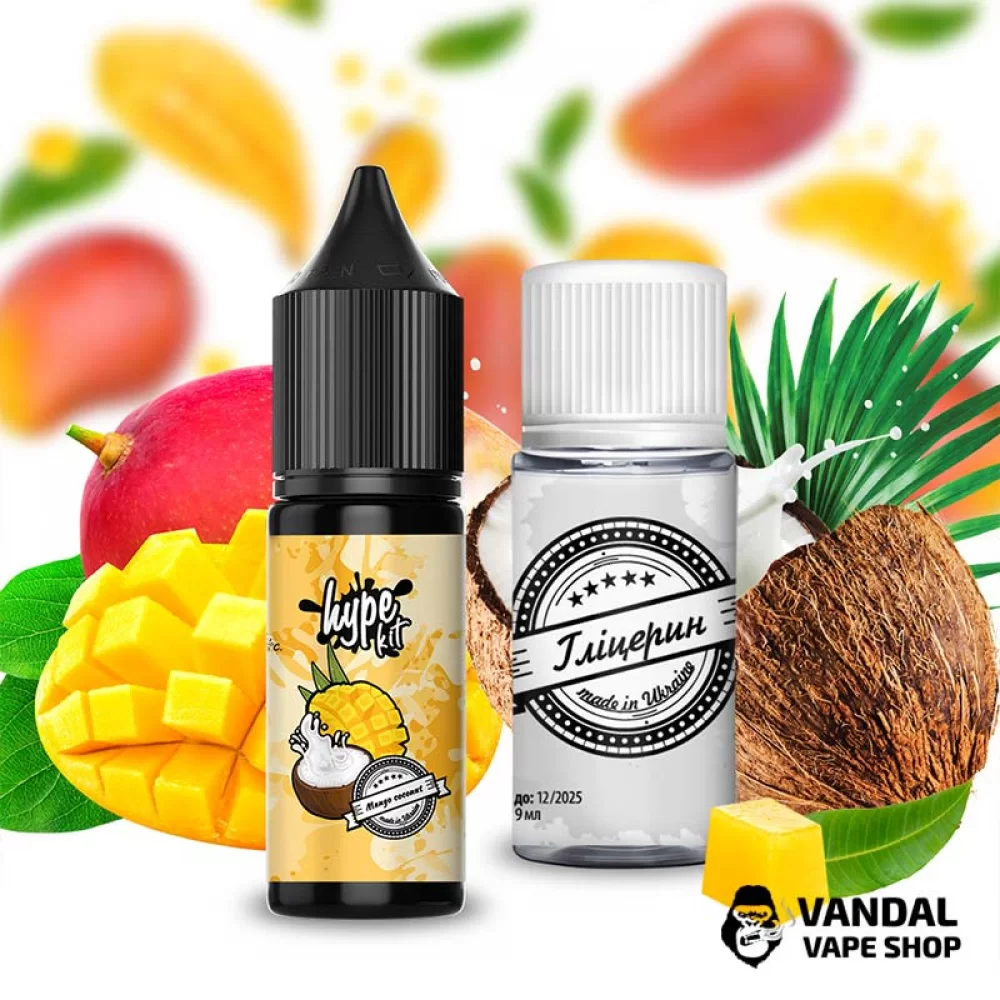 Набор для самозамеса Hype New 15 мл 50 мг со вкусом манго и кокоса