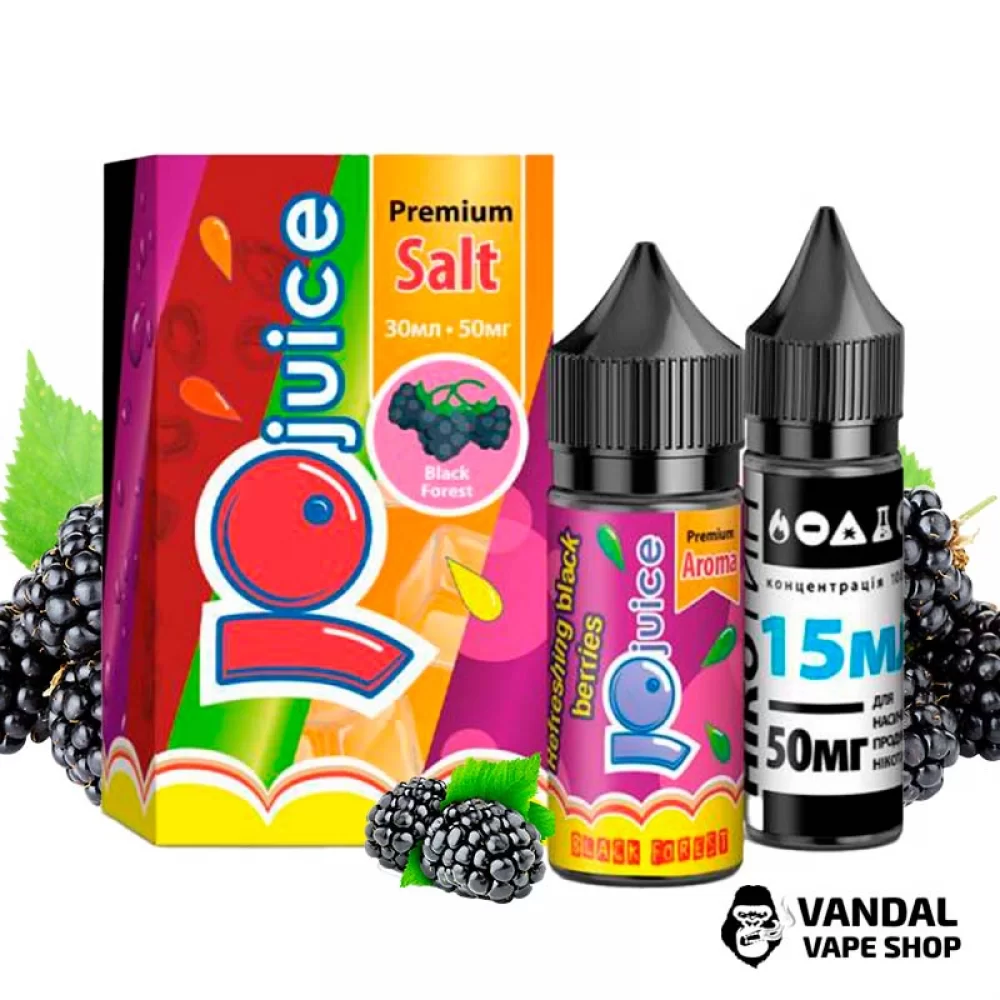 Набір для самозамісу JoJuice Premium Salt 30 мл 50 мг зі смаком ожини