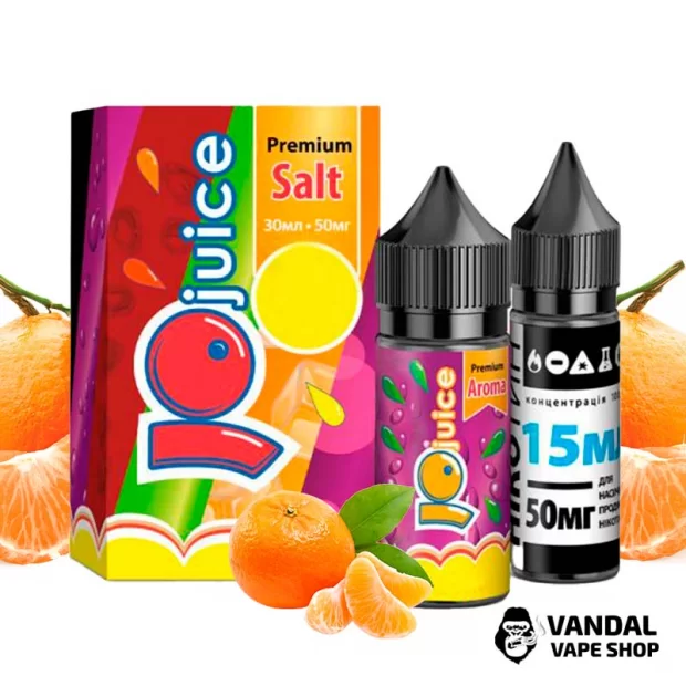 Набор для самозамеса JoJuice Premium Salt 30 мл 65 мг со вкусом мандарина