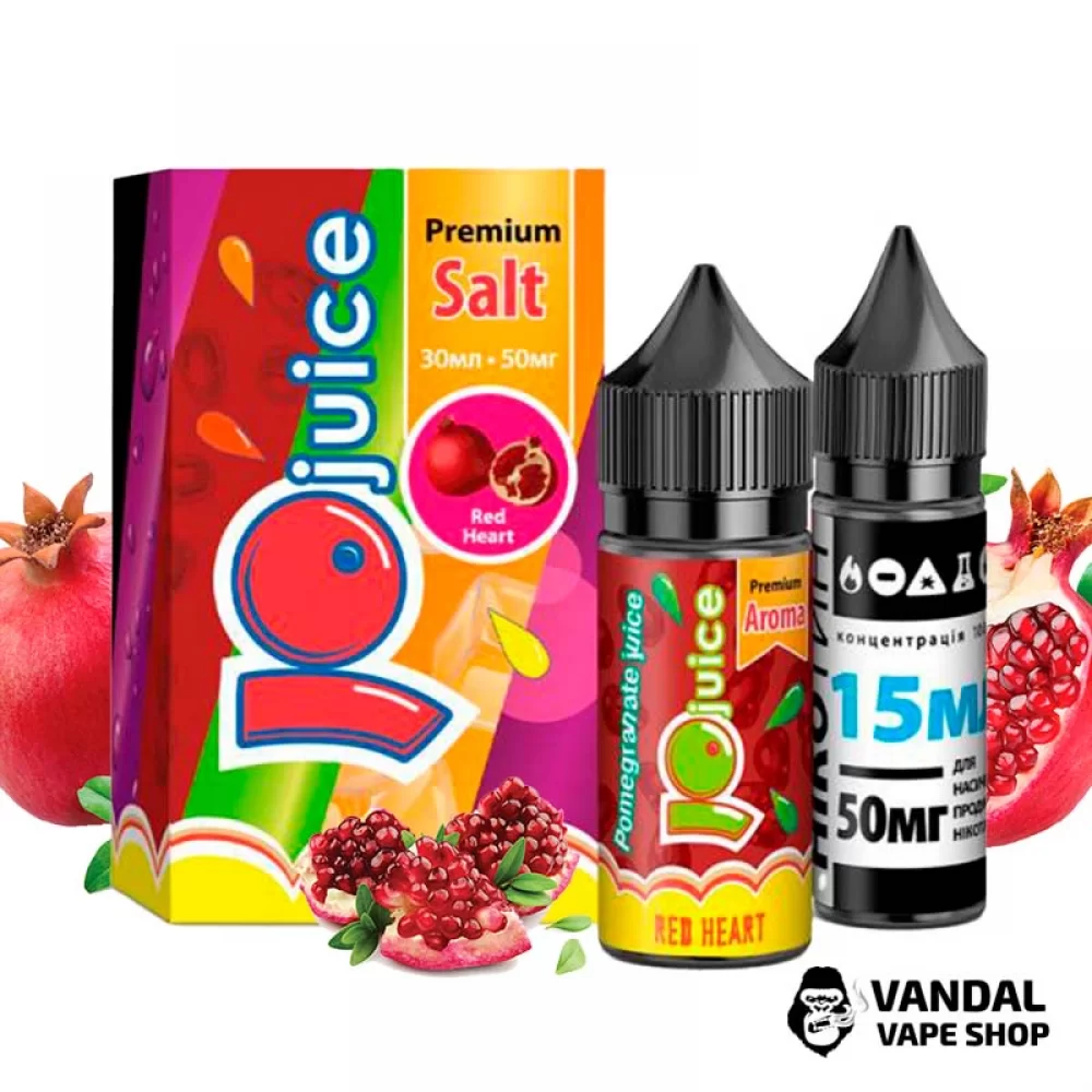 Набір для самозамісу JoJuice Premium Salt 30 мл 50 мг зі смаком гранатового соку