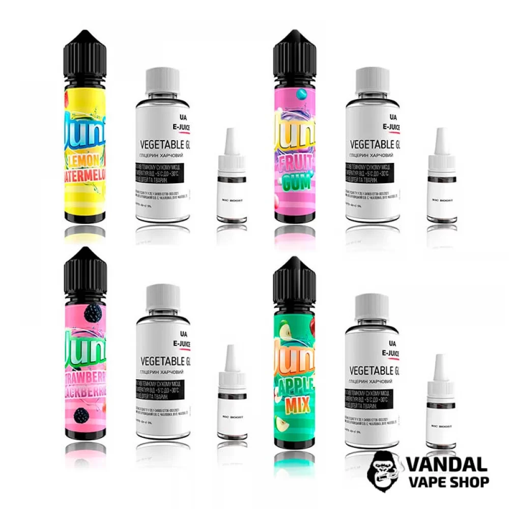 Набір для самозамісу Juni 60 мл Набір для самозамісу Juni 60 мл