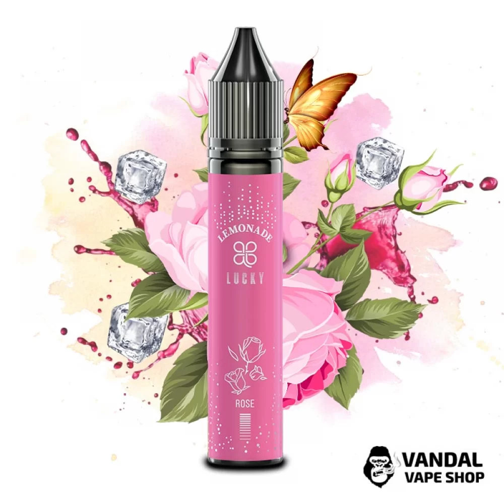 Набір для самозамісу Lucky 30 мл 50 мг ніжний смак з квітковими нотками троянди, з освіжаючою кислинкою лимонаду