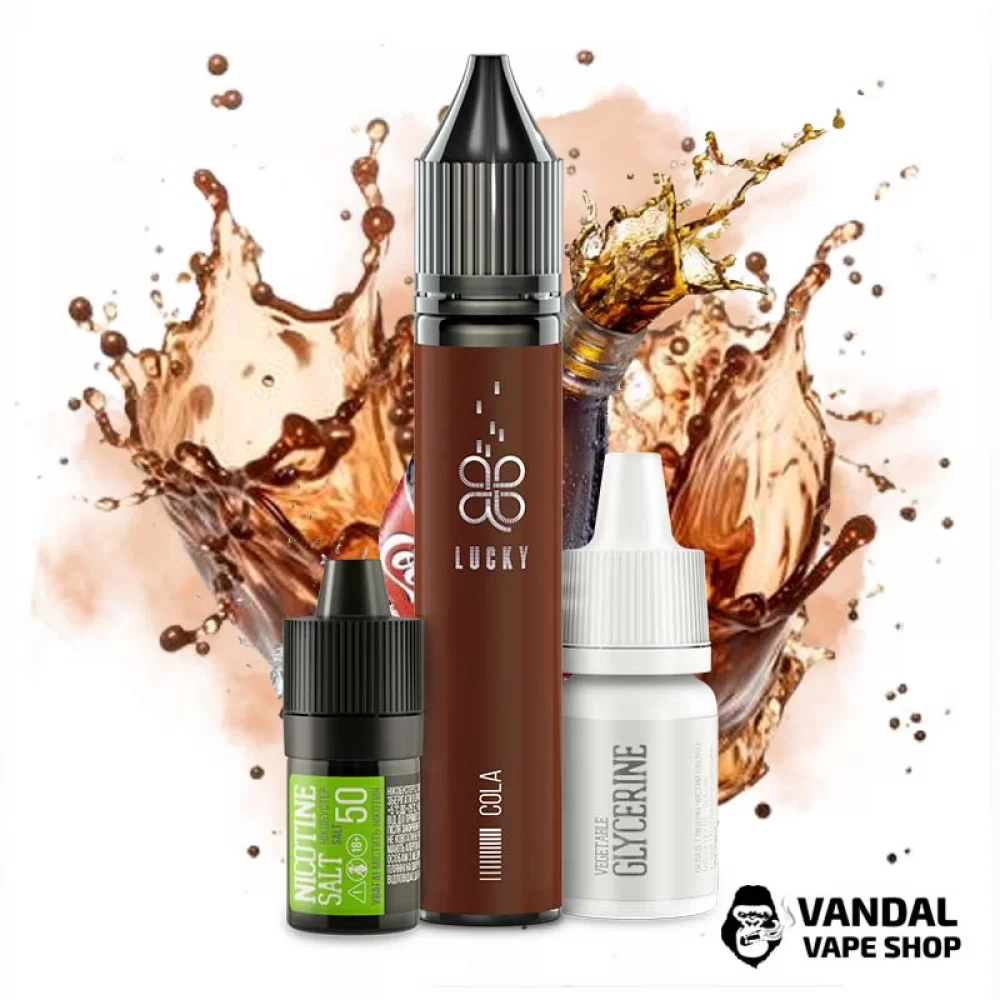 Набор для самозамеса Lucky 30 мл 50 мг со вкусом коли Набор для самозамеса Lucky 30 мл 50 мг со вкусом коли