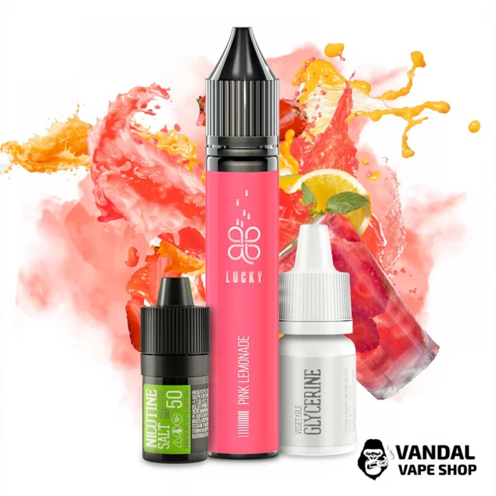 Набір для самозамісу Lucky 30 мл 50 мг зі смаком рожевого лимонаду