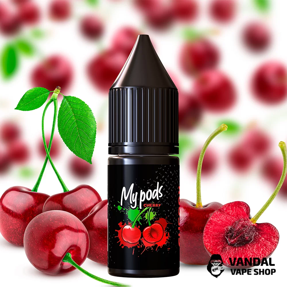 Жидкость hype - My Pods 10 мл 30 мг на солевом никотине со вкусом вишни Жидкость hype - My Pods 10 мл 30 мг на солевом никотине со вкусом вишни