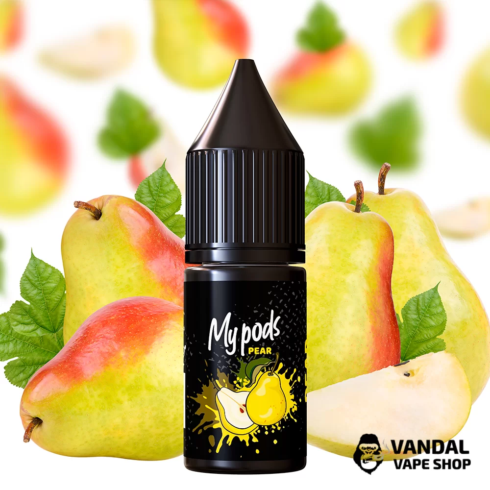 Рідина hype - My Pods 10 мл 59 мг на сольовому нікотині зі смаком груші Рідина hype - My Pods 10 мл 59 мг на сольовому нікотині зі смаком груші