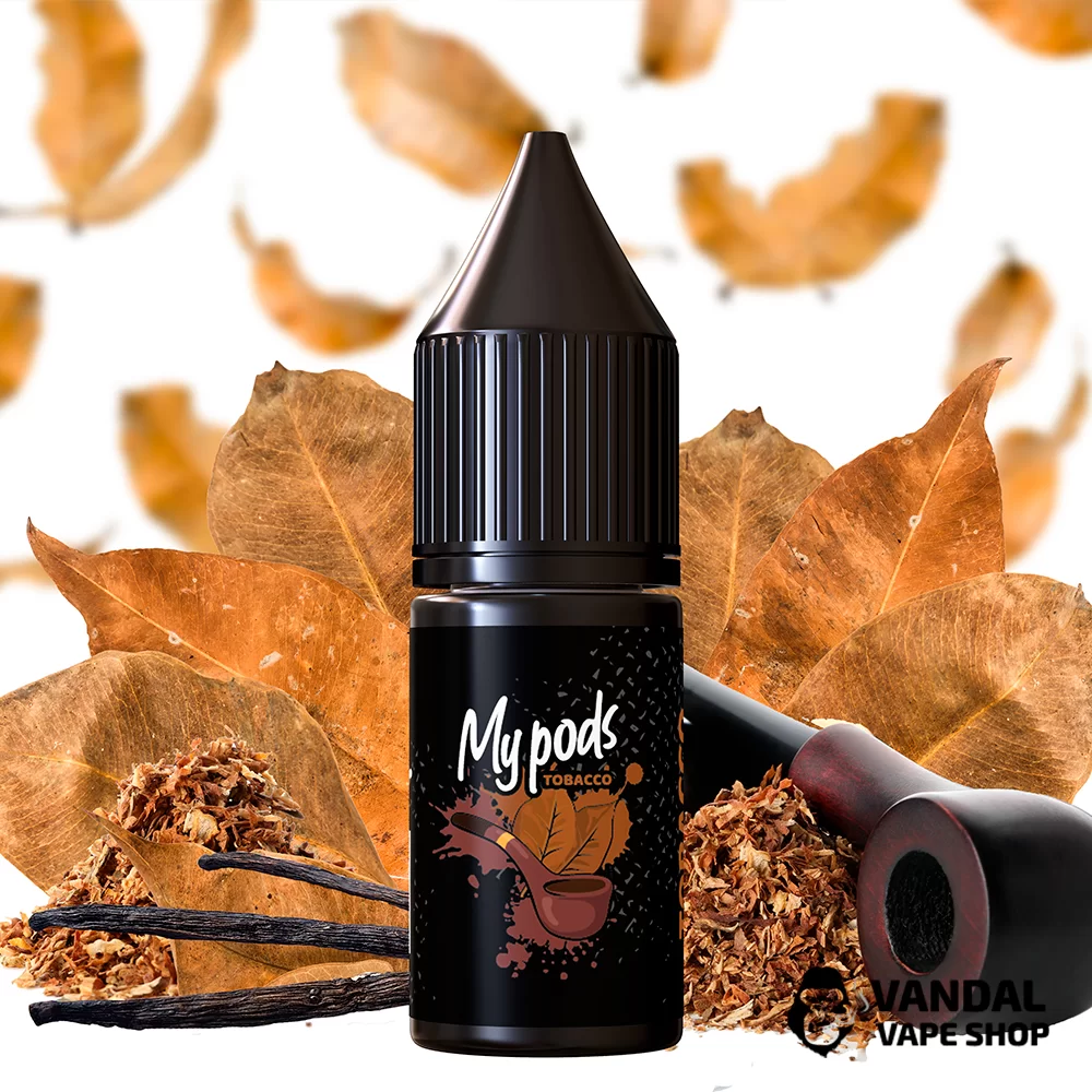 Жидкость hype - My Pods 10 мл 59 мг на солевом никотине со вкусом табака Жидкость hype - My Pods 10 мл 59 мг на солевом никотине со вкусом табака