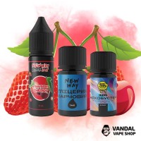 Наборы для самозамеса New Way Black 15 мл 50 мг - Cherry Strawberry