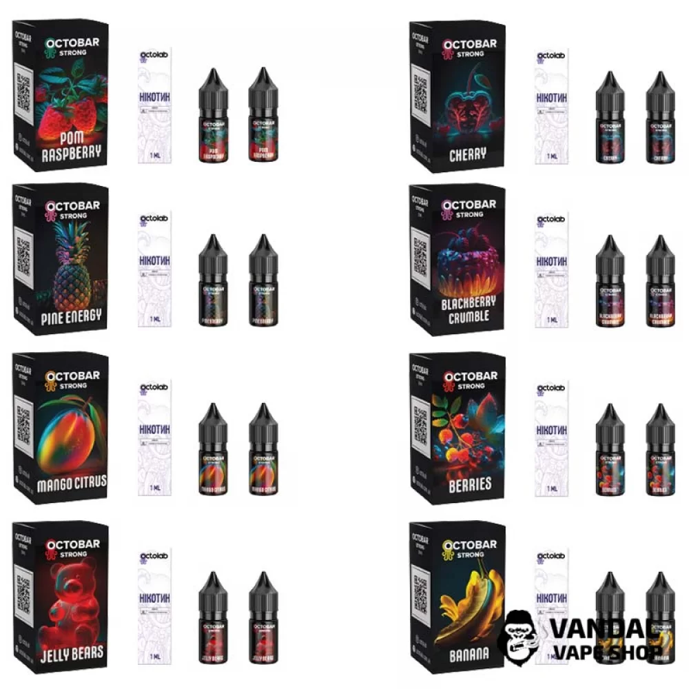 Набор для самозамеса OctoBar Strong 10 мл Набор для самозамеса OctoBar Strong 10 мл