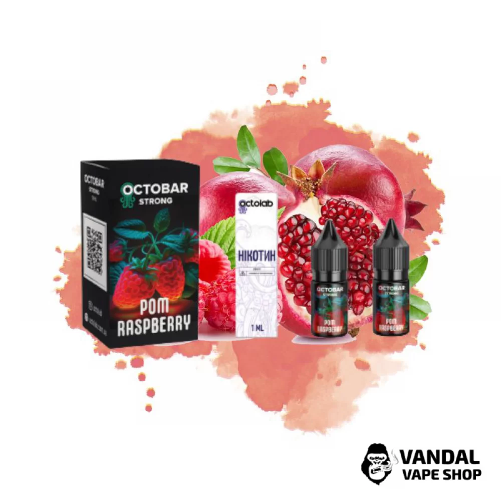 Набор для самозамеса OctoBar Strong 10 мл 50 мг со вкусом граната и малины
