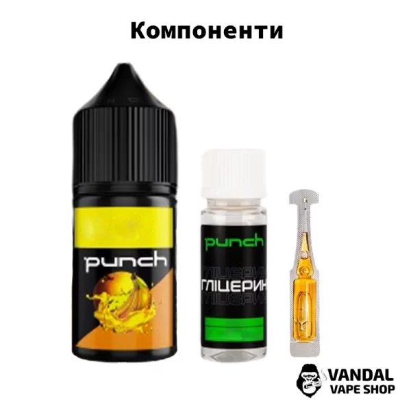 Набор для самозамеса Punch 30 мл на солевом никотине со вкусом вишни, апельсина и грейпфутового сока