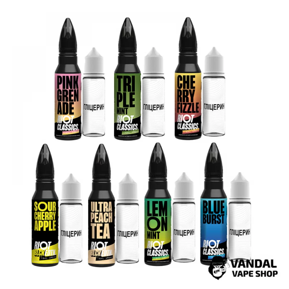 Преміальний набір для самозамісу Riot Squad 30 мл 50 мг