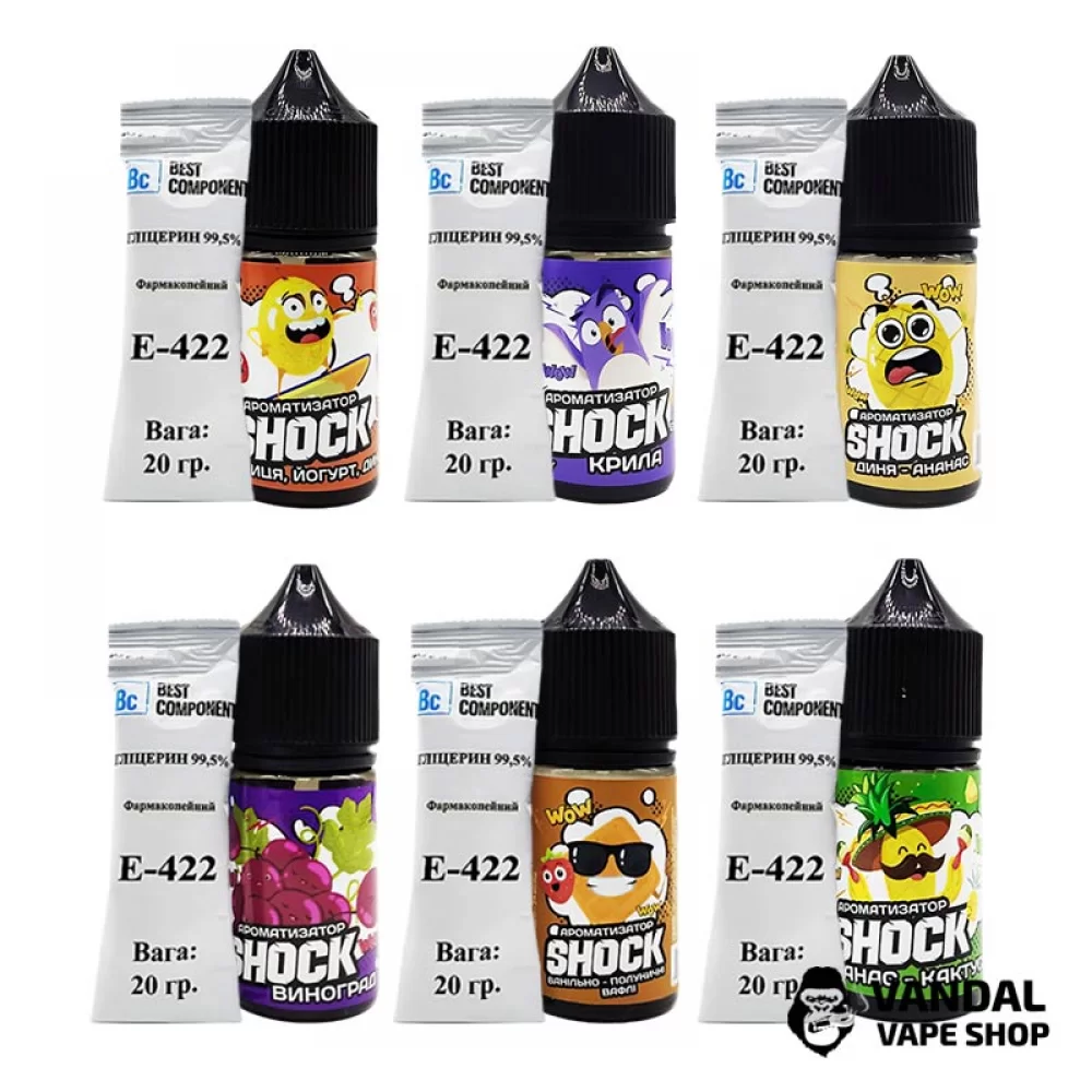 Набор для самозамеса Shock 30 мл Набор для самозамеса Shock 30 мл