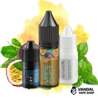 Набір Vape Shot 15 мл 65 мг - Passion fruit-mint