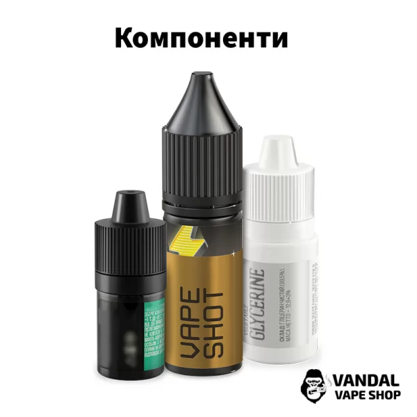 Набір для самозамісу Vape Shot 15 мл 65 мг зі смаком холодних ягід