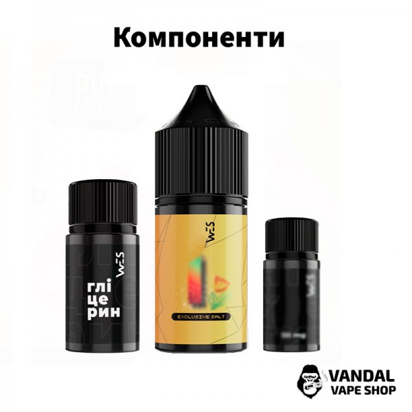 Набор для самозамеса WES Gold 30 мл 65 мг со вкусом малины и лимона
