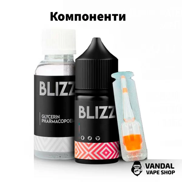 Набір для самозамісу Blizz 30 мл 50 мг зі смаком груші та яблука з льодом