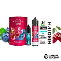 Набори для самозамісу Flavorlab Love it 60 мл 6 мг - Blueberry Cherry