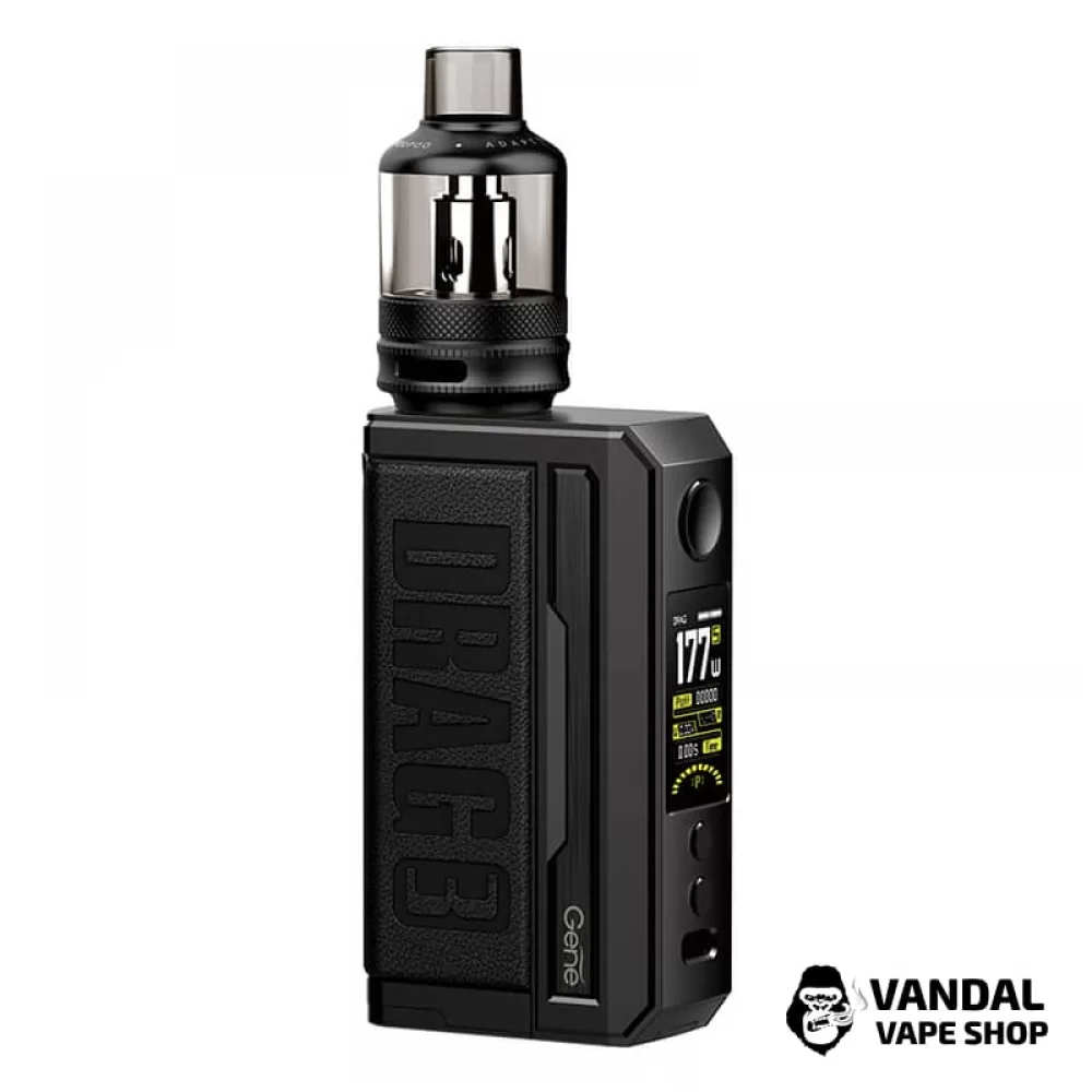 Стартовый набор Voopoo Drag 3 Kit with TPP Tank Classic в черном цвете