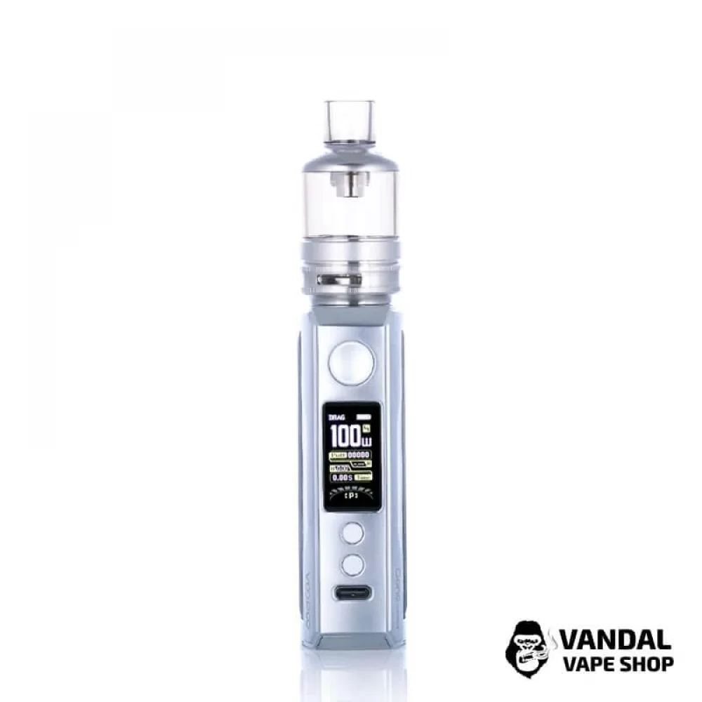 Стартовий набір VOOPOO DRAG X Plus Pod Mod Kit 100W в голубому кольорі