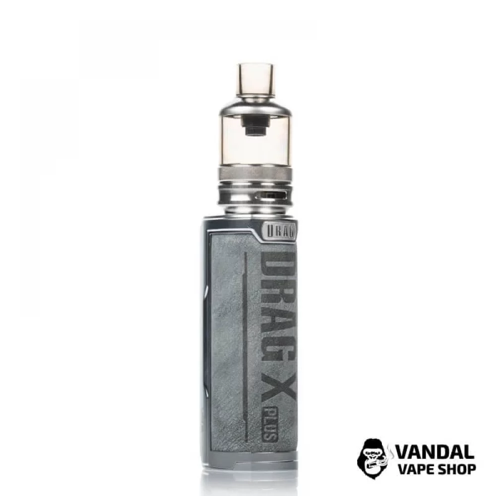 Стартовый набор VOOPOO DRAG X Plus Pod Mod Kit 100W в сером цвете Стартовый набор VOOPOO DRAG X Plus Pod Mod Kit 100W в сером цвете