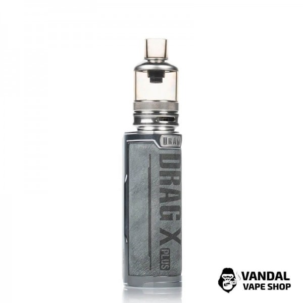 Стартовый набор VOOPOO DRAG X Plus Pod Mod Kit 100W в сером цвете