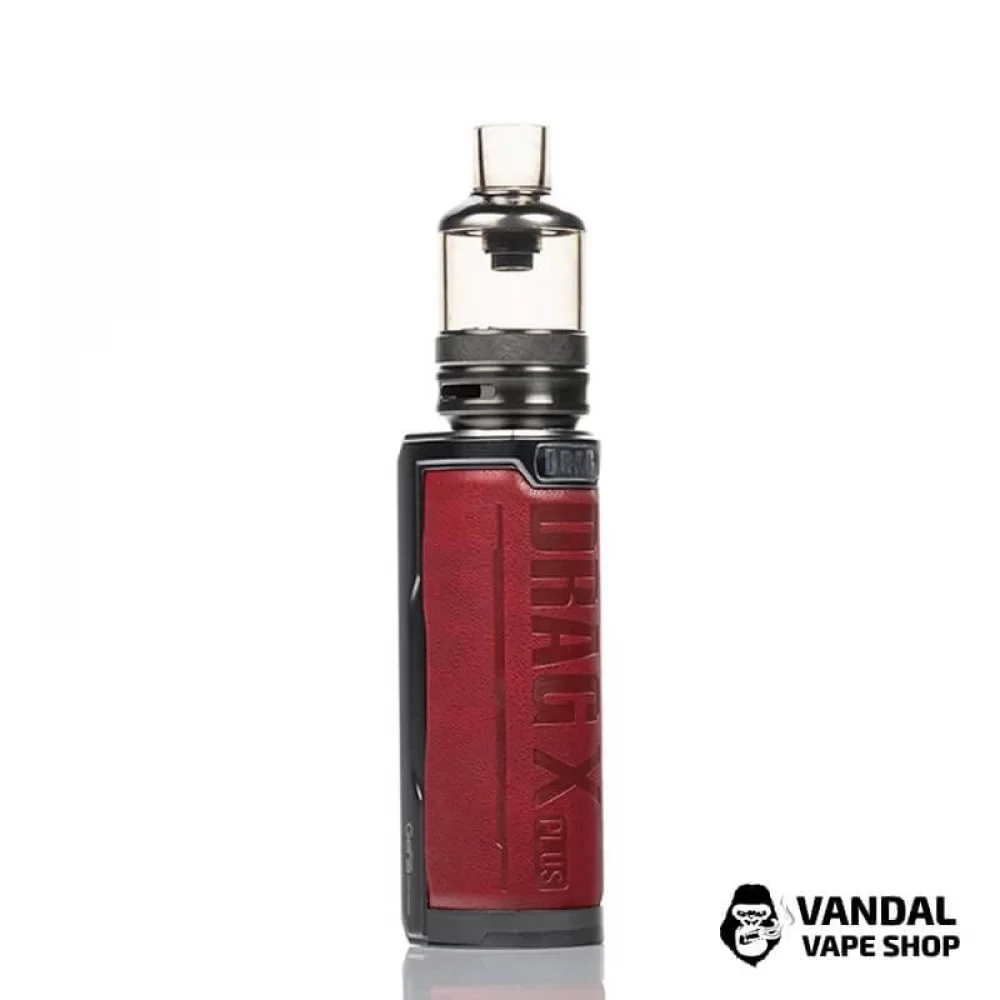 Стартовый набор VOOPOO DRAG X Plus Pod Mod Kit 100W в бордовом цвете Стартовый набор VOOPOO DRAG X Plus Pod Mod Kit 100W в бордовом цвете