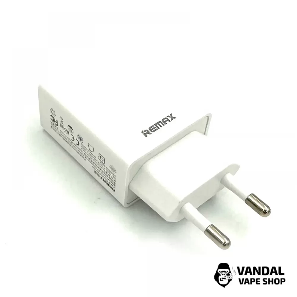Мережевий ЗП Remax RP-U95 (5V/2A/1USB) Мережевий ЗП Remax RP-U95 (5V/2A/1USB)