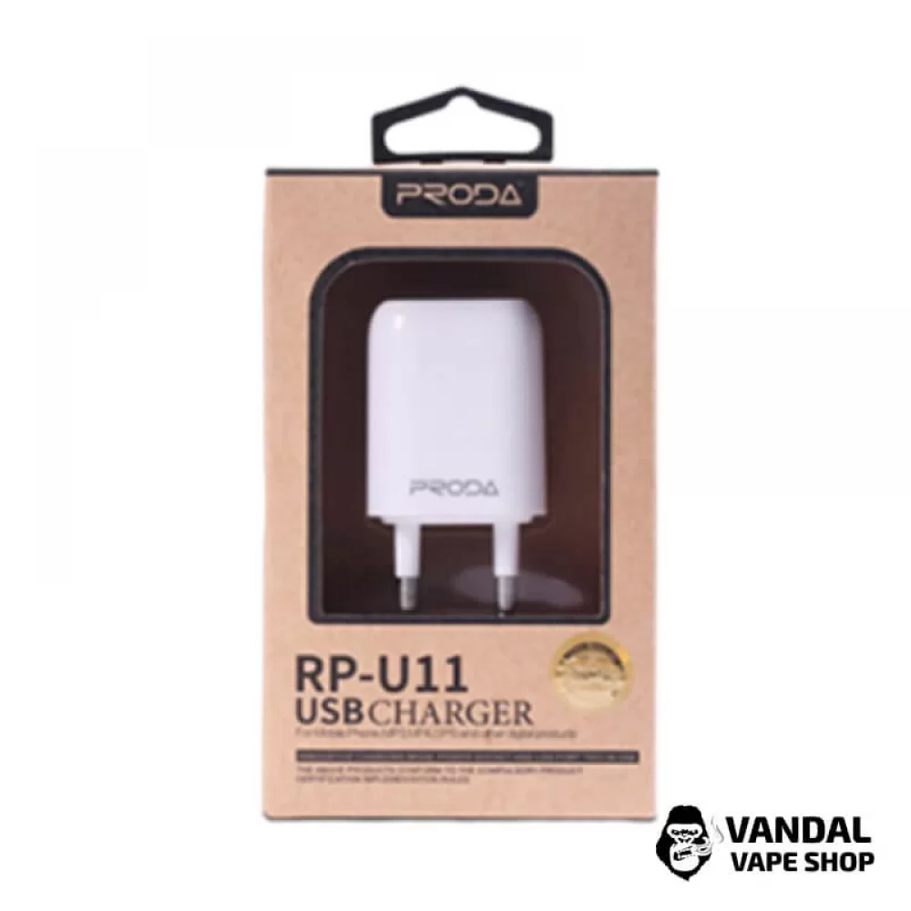 Мережевий ЗП Remax Proda RP-U11 (5V/1A/1USB)