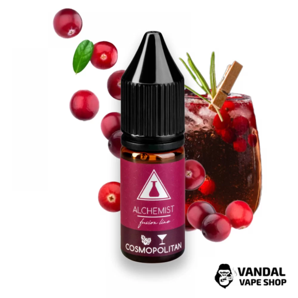 ЖИДКОСТЬ Alchemist FL 10 мл 35 мг НА СОЛЕВОЙ НИКОТИНЕ со вкусом Клюквенный коктейль со льдом