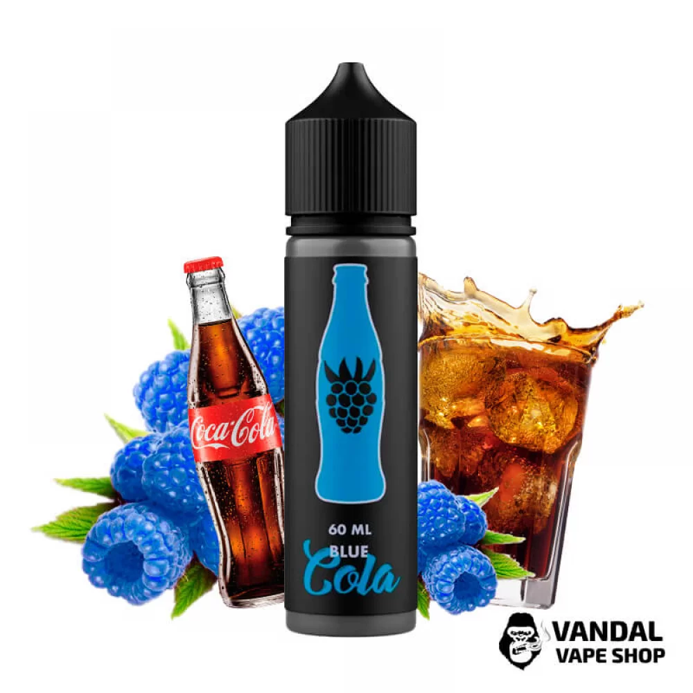 Рідина 3Ger 60 мл на органічному нікотині 3 мг зі смаком Коли та блакитної малини