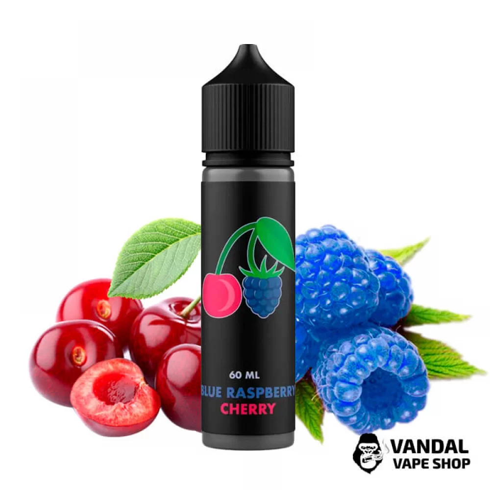 Рідина 3Ger 60 мл на органічному нікотині 3 мг зі смаком блакитної малини і вишні