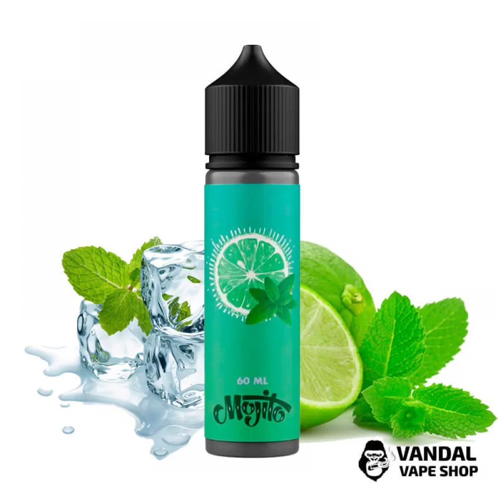 Жидкость 3Ger 60 мл на органическом никотине 6 мг со вкусом коктейля Мохито Жидкость 3Ger 60 мл на органическом никотине 6 мг со вкусом коктейля Мохито