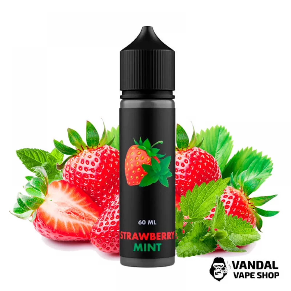 Рідина 3Ger 60 мл на органічному нікотині 6 мг зі смаком полуниці та м'яти Рідина 3Ger 60 мл на органічному нікотині 6 мг зі смаком полуниці та м'яти