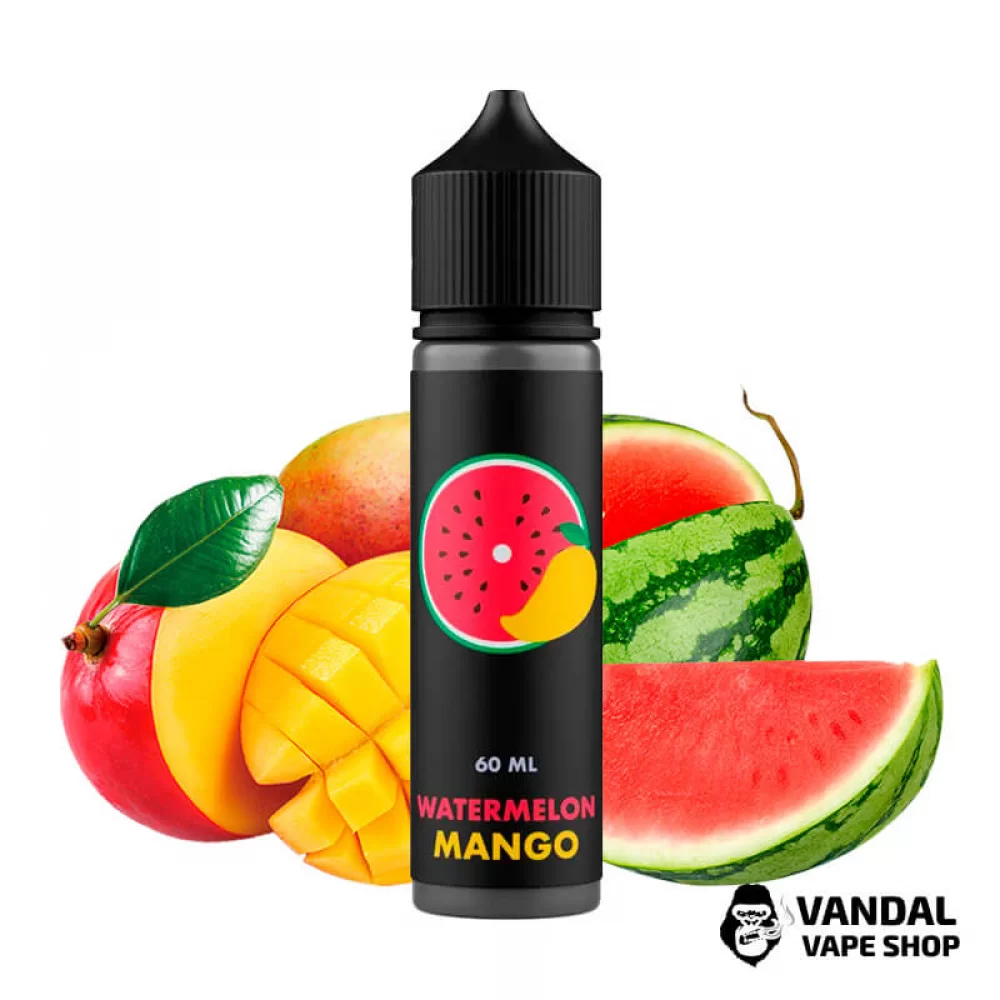 Жидкость 3Ger 60 мл на органическом никотине 3 мг со вкусом арбуза и манго Жидкость 3Ger 60 мл на органическом никотине 3 мг со вкусом арбуза и манго