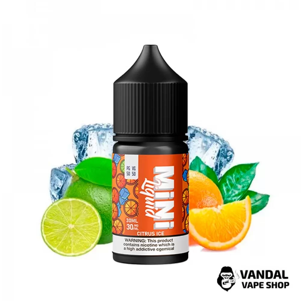 Рідина Mini Liquid - 30 мл на сольовому нікотині 50 мг зі смаком цитрусових з холодком