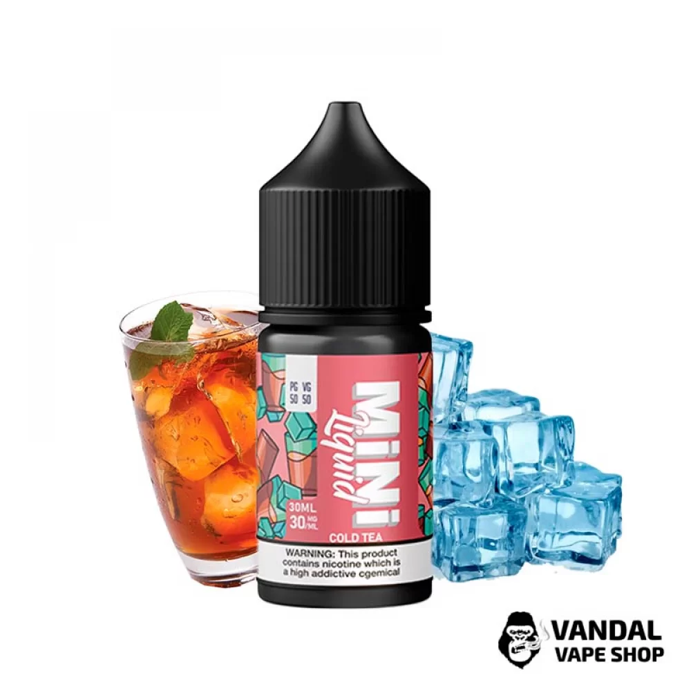 Жидкость Mini Liquid - 30 мл на солевом никотине 30 мг со вкусом прохладного чая
