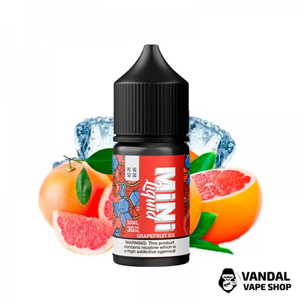 Жидкость Mini Liquid - 30 мл на солевом никотине 30 мг со вкусом грейпфрута с холодком