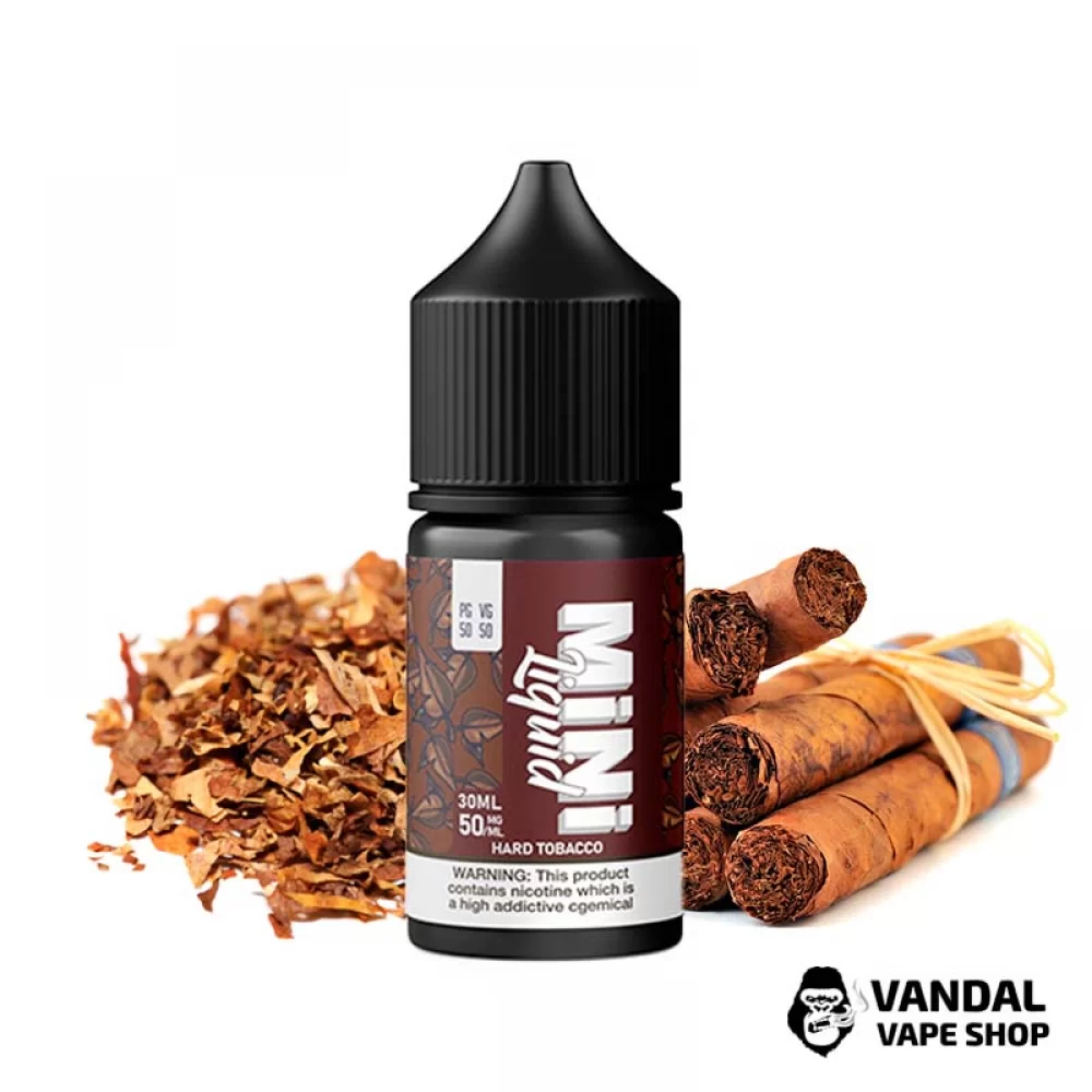 Рідина Mini Liquid - 30 мл на сольовому нікотині 30 мг зі смаком міцного тютюну