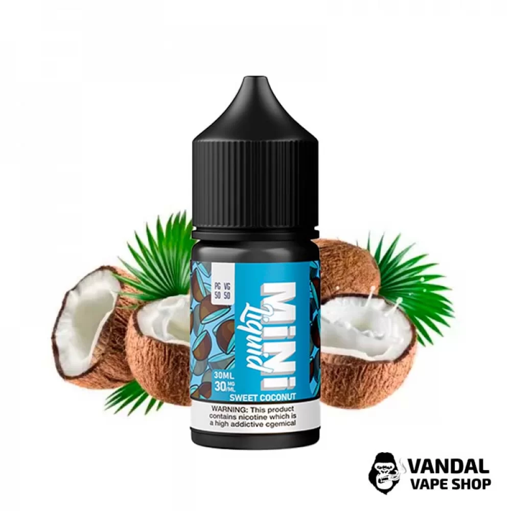 Жидкость Mini Liquid - 30 мл на солевом никотине 30 мг со вкусом сладкого кокоса