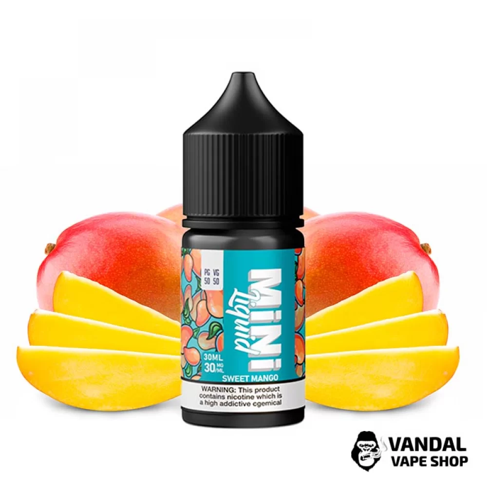 Жидкость Mini Liquid - 30 мл на солевом никотине 50 мг со вкусом сладкого манго