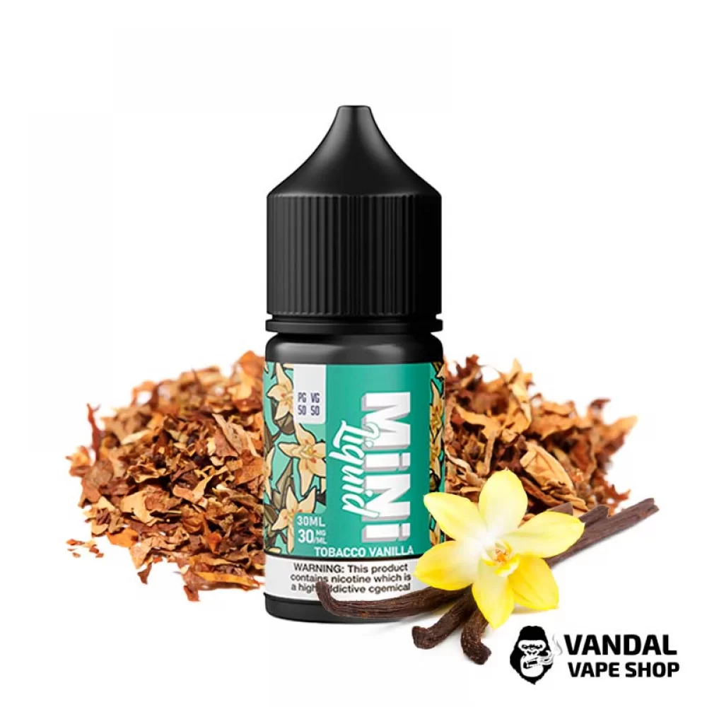 Жидкость Mini Liquid - 30 мл на солевом никотине 50 мг со вкусом табака и ванили