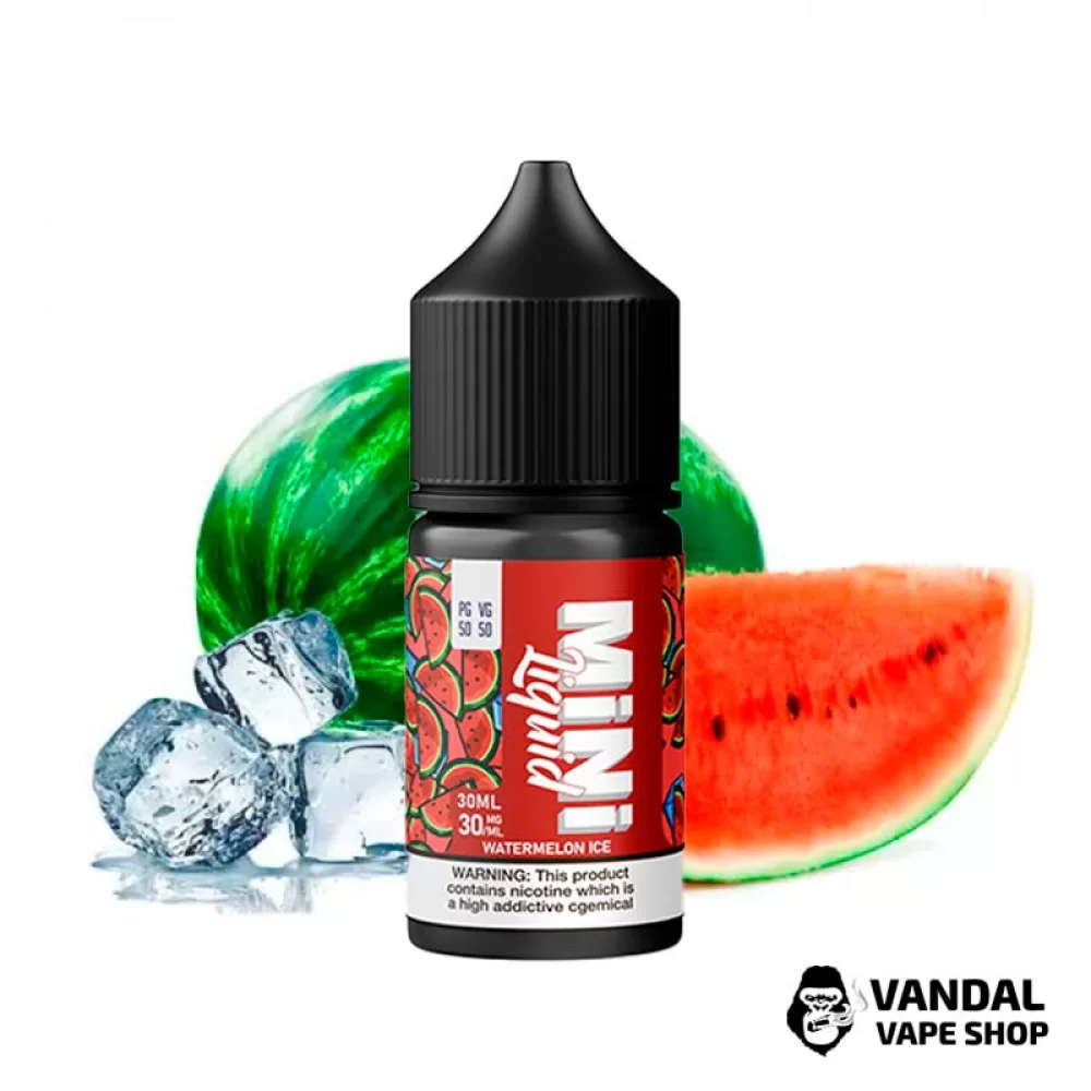 Рідина Mini Liquid - 30 мл на сольовому нікотині 50 мг зі смаком кавуна з холодком