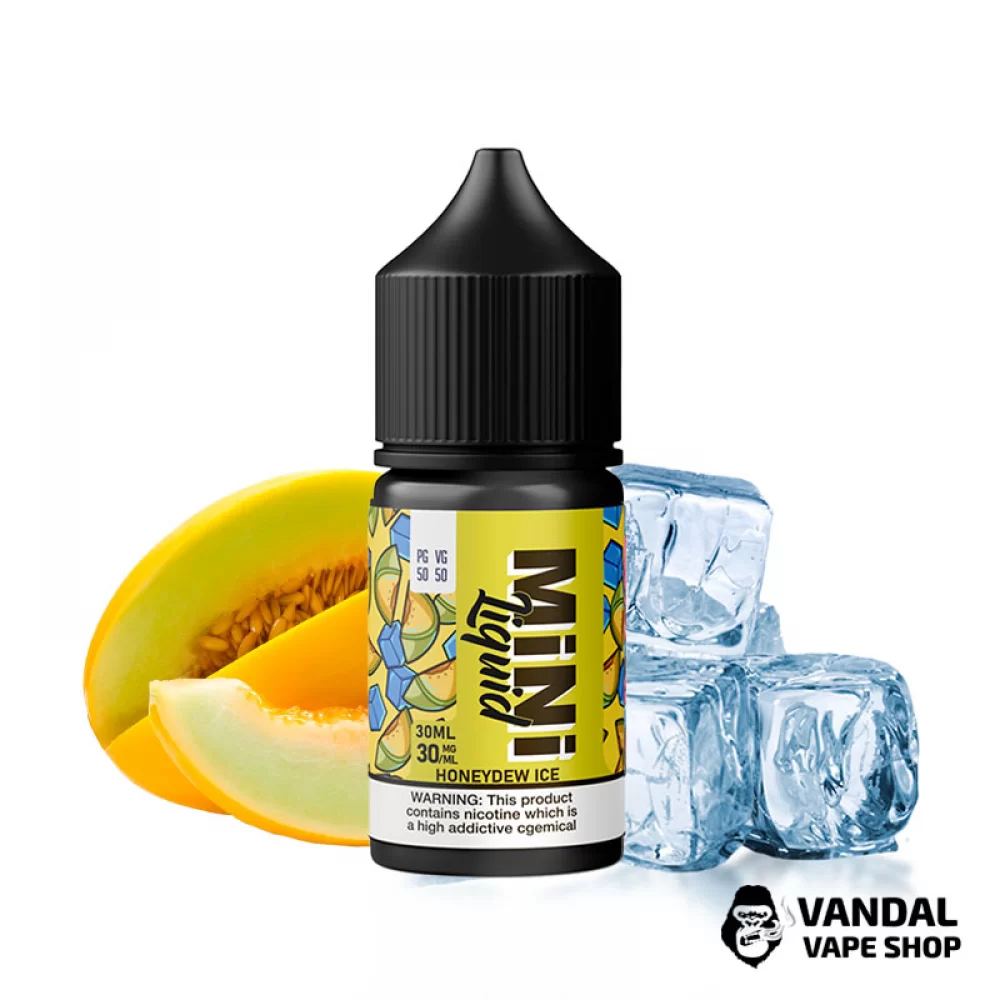 Жидкость Mini Liquid - 30 мл на солевом никотине 50 мг со вкусом медовой дыни с холодком
