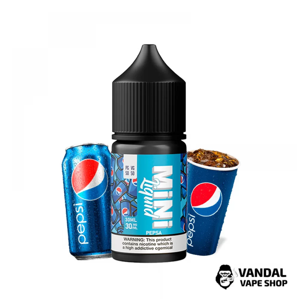 Жидкость Mini Liquid - 30 мл на солевом никотине 50 мг со вкусом пепси
