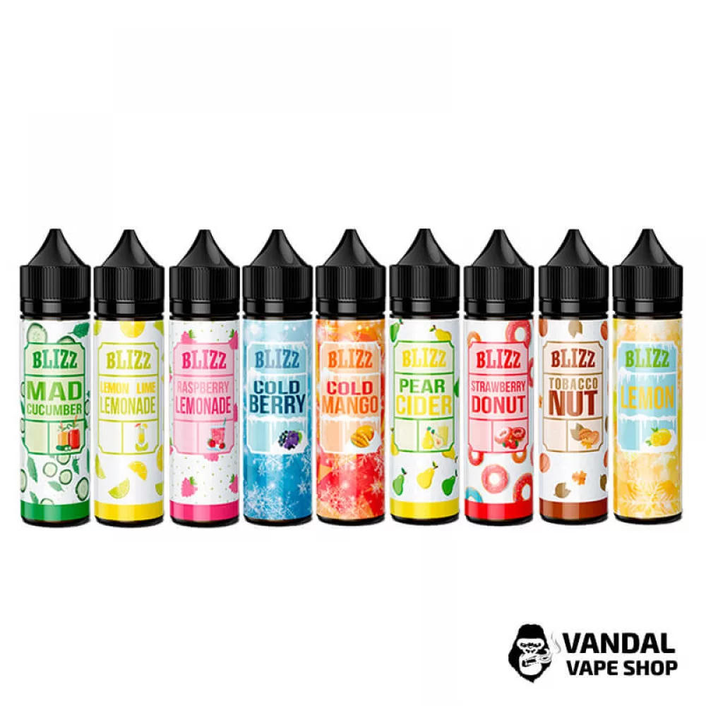 Рідина Blizz 60 мл на органічному нікотині Рідина Blizz 60 мл на органічному нікотині