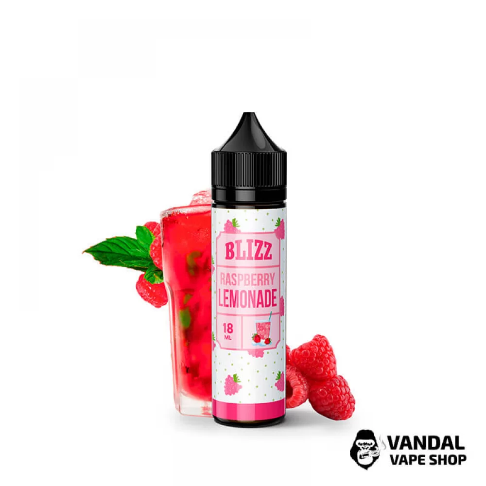 Жидкость Blizz 60 мл на органическом никотине 6 мг со вкусом малинового лимонада Жидкость Blizz 60 мл на органическом никотине 6 мг со вкусом малинового лимонада