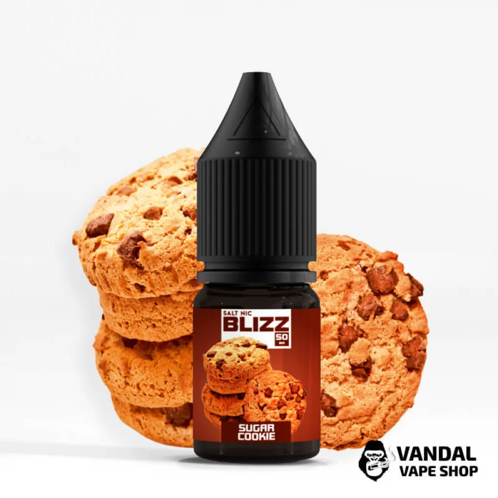 ЖИДКОСТЬ Blizz Salt 10 мл НА СОЛЕВОМ НИКОТИНЕ 25 мг со вкусом печенья