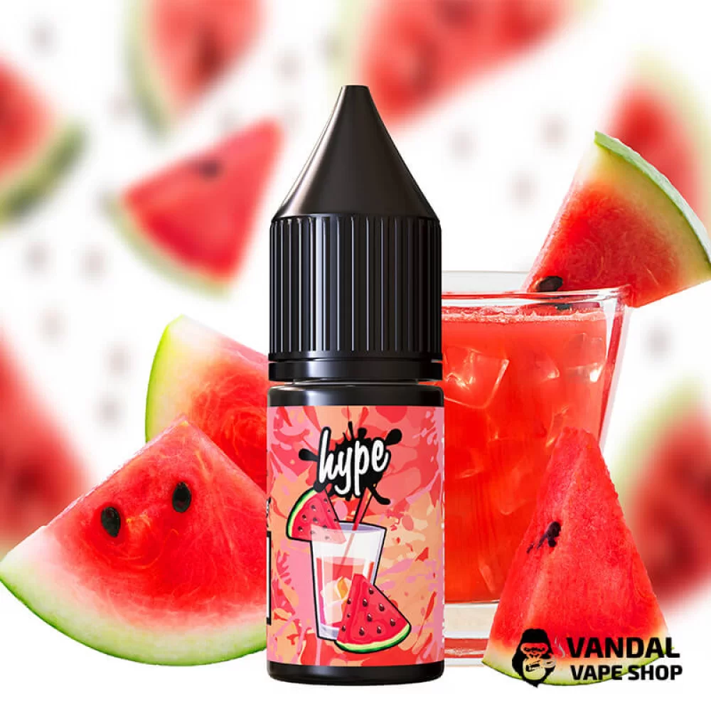 Жидкость Hype 10 мл 30 мг на солевом никотине со вкусом арбузного лимонада